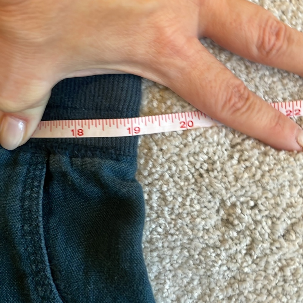 J.Jill Large Teal Linen Skirt - Picture 9 of 9